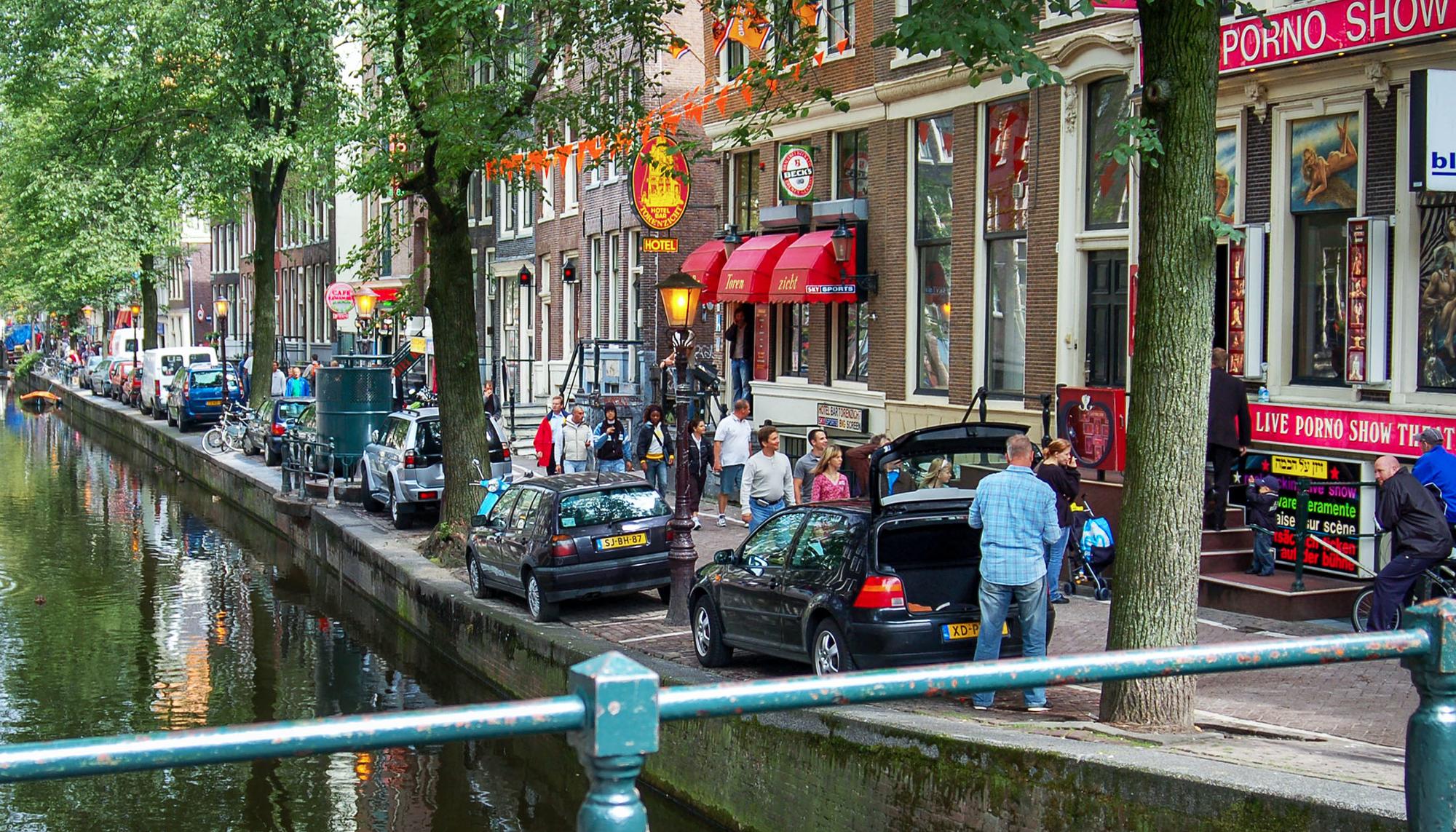 Amsterdam barrio rojo